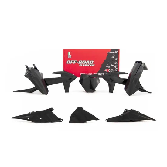 RTECH PLASTIC KIT 6 PCS WITH LEFT AIRBOX COVER - R-KITKTM-NR0-599