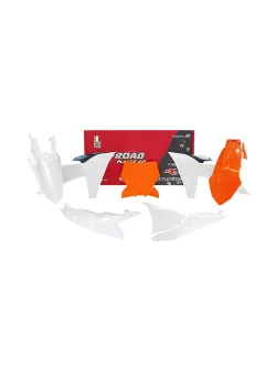 RTECH PLASTIC KIT 6 PCS WITH LEFT AIRBOX COVER - R-KITKTM-OEM-023