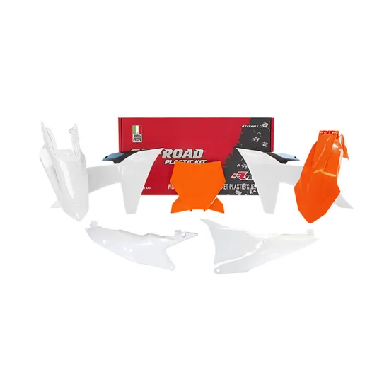 RTECH PLASTIC KIT 6 PCS WITH LEFT AIRBOX COVER - R-KITKTM-OEM-023