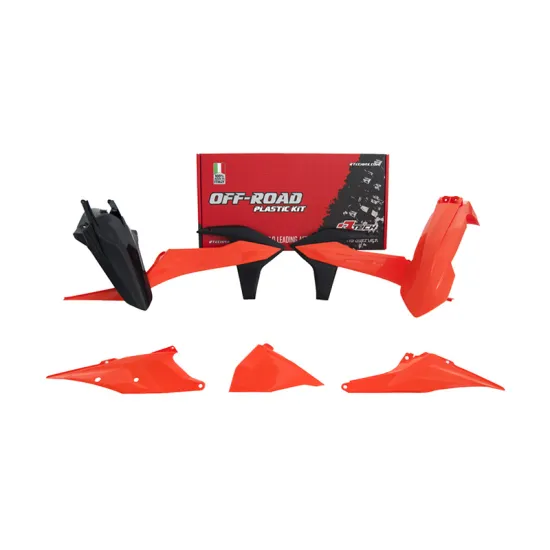 RTECH PLASTIC KIT 5 PCS WITH LEFT AIRBOX COVER - R-KITKTM-OEM-420