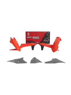 RTECH PLASTIC KIT 5 PCS WITH LEFT AIRBOX COVER - R-KITKTM-OEM-421