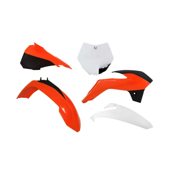 RTECH PLASTIC KIT 5 PCS WITH LEFT AIRBOX COVER - R-KITKTM-OEM-523