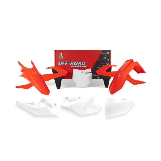 RTECH PLASTIC KIT 6 PCS WITH LEFT AIRBOX COVER - R-KITKTM-OEM-536