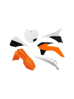 RTECH PLASTIC KIT 6 PCS WITH AIRBOX COVERS - R-KITKTM-OEM-594