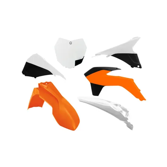 RTECH PLASTIC KIT 6 PCS WITH AIRBOX COVERS - R-KITKTM-OEM-594