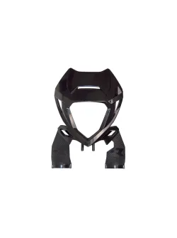 FRONT HEADLIGHT REP. PLASTIC WITH TRIPLE CLAM PROTECTORS