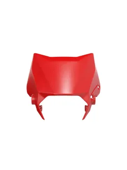 FRONT HEADLIGHT REP. PLASTIC WITH TRIPLE CLAM PROTECTORS
