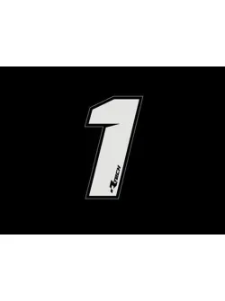 RTECH PVC NUMBER NEW STYLE STICKERS SIZE 1-NR.1-PACK 10 PCS - R-NUMSIZ101BN