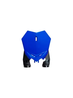 RTECH FRONT NUMBER PLATE  WITH TRIPLE CLAM PROTECTORS - R-TBBETBL0021