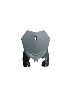 RTECH FRONT NUMBER PLATE  WITH TRIPLE CLAM PROTECTORS - R-TBBETGR0021