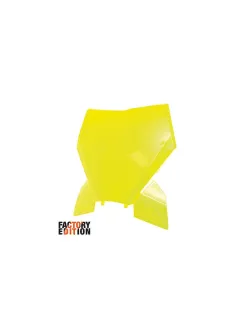 RTECH FACTORY FRONT NUMBER PLATE - R-TBKTMGF0093