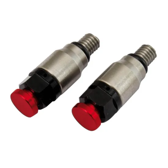 RTECH FORK BLEEDER CNC SHOWA/KYB/SACHS M5 - COUPLE - R-VALVFORC1RS