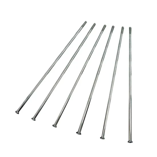 RTECH 6 PCS SPOKE SET 18'R.WHEEL-8G 7 3/4' - SPOKE8G73/4