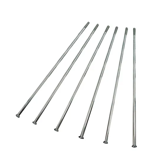 RTECH 6 PCS SPOKE SET 21'F.WHEEL-9G 8 7/8' - SPOKE9G87/8