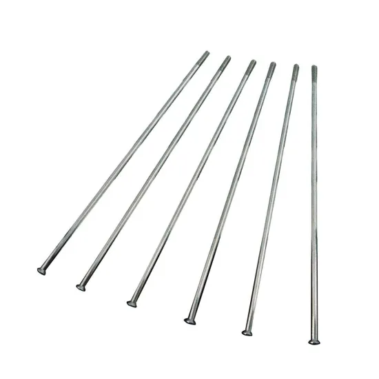 RTECH 6 PCS SPOKE SET 21'F.WHEEL-9G 9 1/2' - SPOKE9G91/2