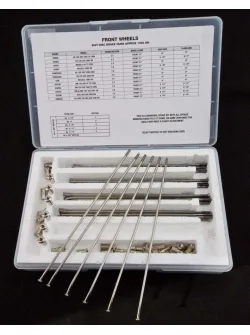 RTECH 6 PCS SPOKE SET 21'F.WHEEL-9G 9 1/4' - SPOKEKITFR1