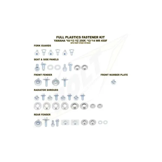 RTECH BODY WORK FASTENERS-YAMAHA - YAM1010020