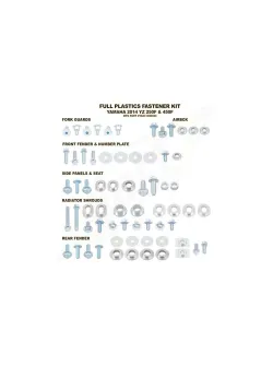 RTECH BODY WORK FASTENER KIT YAM - YAM1400024