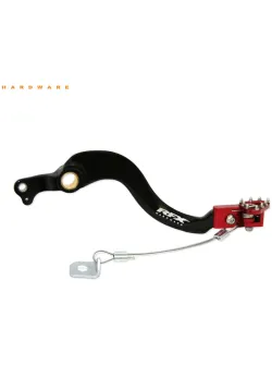RFX Pro Flexi-Tip hátsó fékpedál - fekete/piros FXRB1090099RD