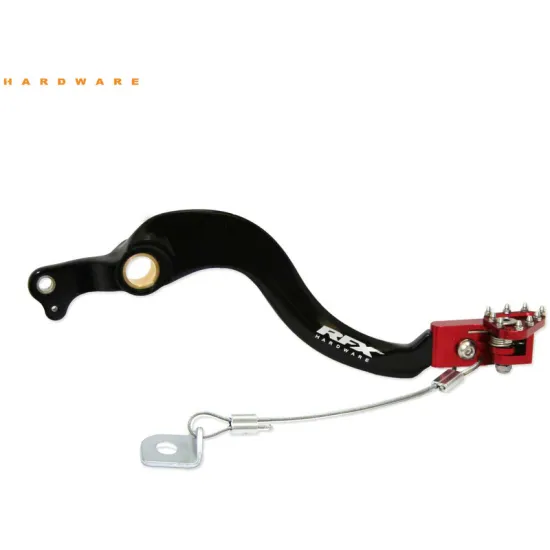 RFX Pro Flexi-Tip hátsó fékpedál - fekete/piros FXRB1090099RD