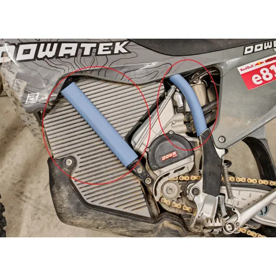 DOWATEK Frame protection set, black, Stark Varg EX and MX D1 #1