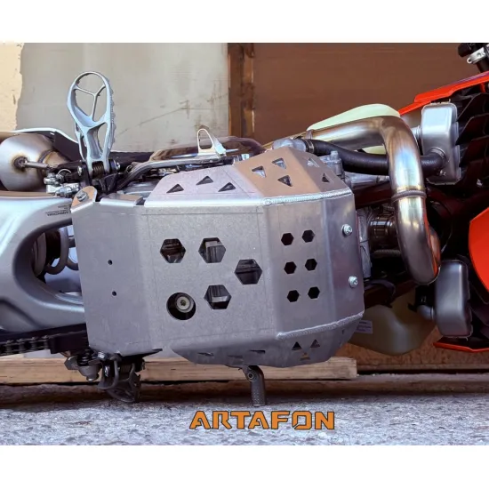 ARTAFON 2026-2024 4T 250/350 TBI skid plate EXC FE KTM Husqv #2