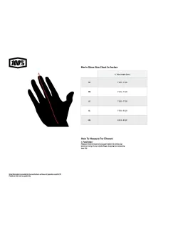 100% iTrack Gloves 10008-