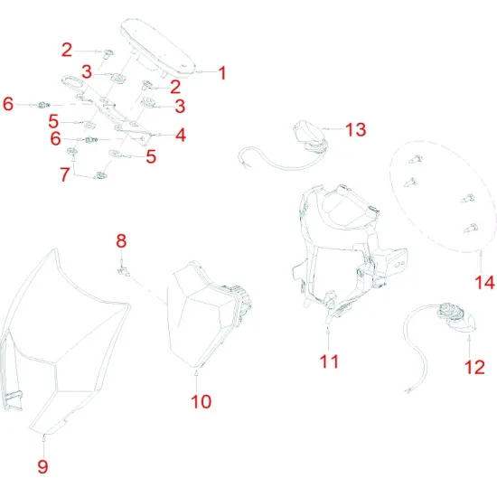 HENGJIAN headlight  S8-Z300-7A-10 (10)