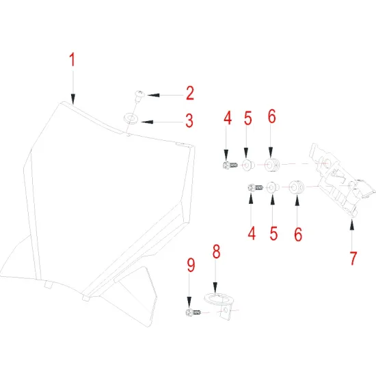 HENGJIAN number plate  S8-Z300-7B-01 (1)