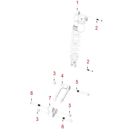 HENGJIAN linkage arm assy  S8-Z300-15-04 (4)
