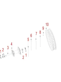 HENGJIAN rear wheel hub oil seal &Phi;32x&Phi;47x7 S3-YB300H-17-05-01 (1)