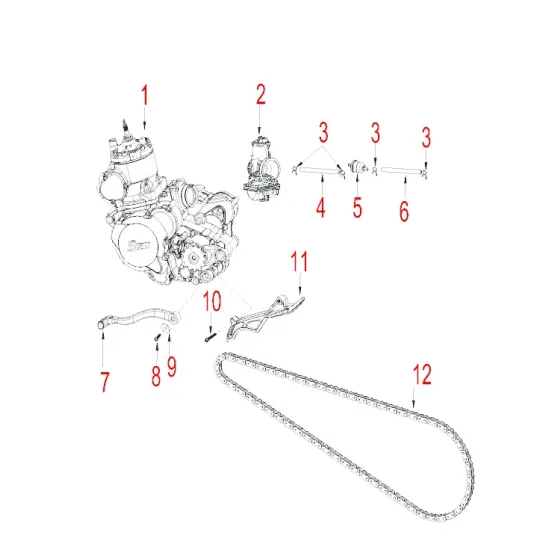 HENGJIAN chain 520-116节 S8-Z300-19-12 (12)