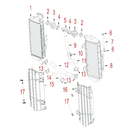 HENGJIAN L water tank assy  S7-Z300-20.1-08 (8)