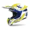 AIROH Twist 3 Dynasty kék/sárga fényes motocross sisak (TW3DI31-XS)