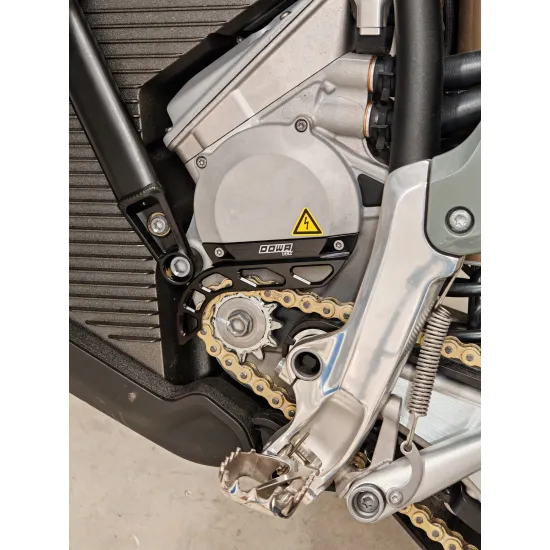 DOWATEK Aluminium Reinforced Sprocket Protection Chain Cover #1