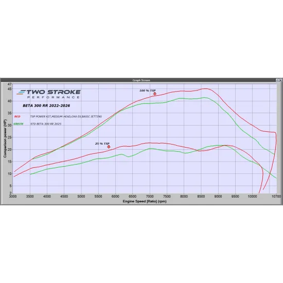 TSP Beta 300 RR/X-PRO 2022-on Models – TSP Billet Head P.H.B #1
