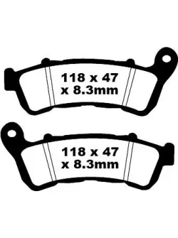 EBC SFA-HH Series Sindered Scooter Brake Pads SINT SCOOTER SFA388HH