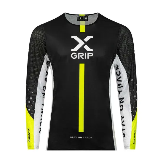 X-GRIP Motocross Jersey Tungsten