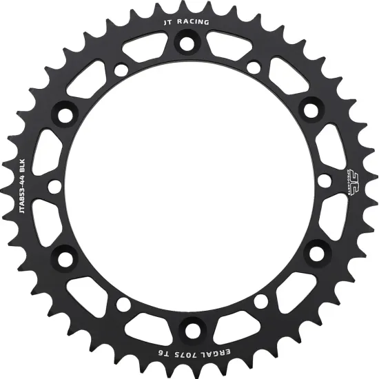 JT SPROCKETS RaceLite Aluminum Rear Sprocket YAM BLK JTA853