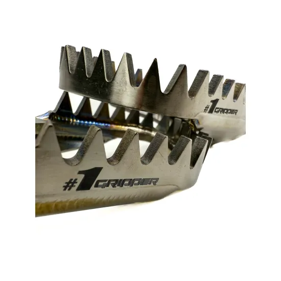 ONEGRIPPER Ti-CTRL Footpegs - Mud-Free - Triumph OGFP-TiCTRL #2