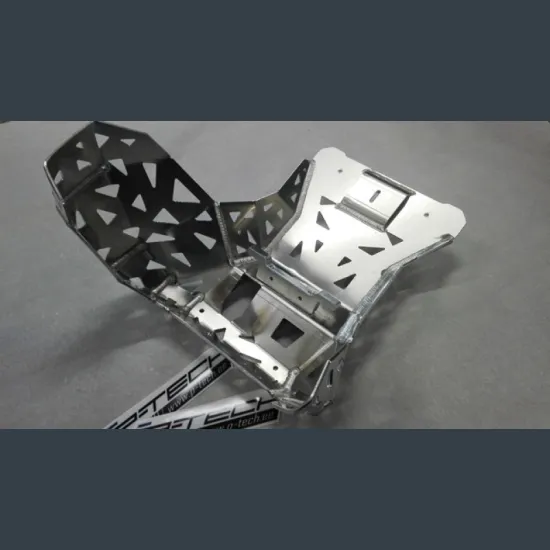 P-TECH Skid Plate with Exhaust Pipe Guard for Beta Xtrainer #2