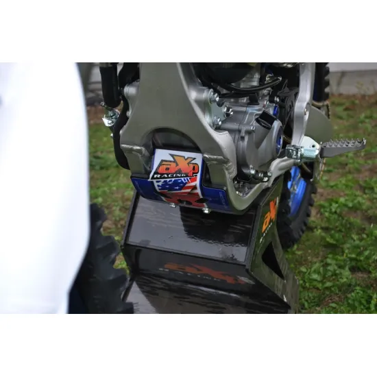 HDPE 6MM Glide Plate Yamaha YZ450F 2018 - AXP Racing #2