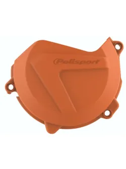 KTM Clutch Cover Guard - Polisport ORANGE | 2016-2020 EXC-F, SX-F, XC-F 450 500