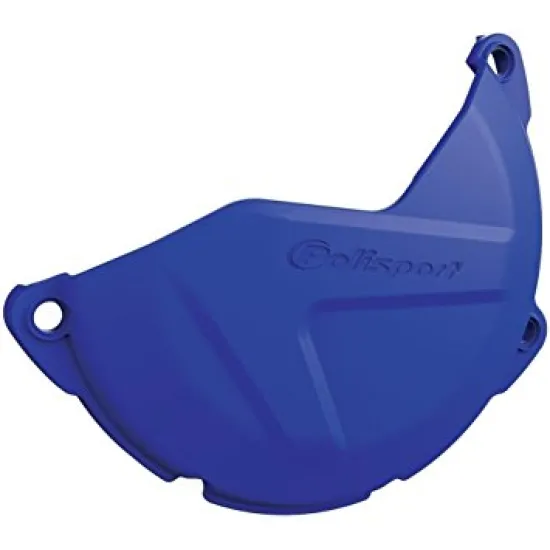 Premium Clutch Cover Guard in Blue for Husqvarna TE 250/300 (2014-2016) - Polisport