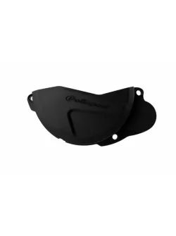 Polisport Clutch Cover Guard - Black - Honda CRF 450 R/RX Supermoto/X 2017-2018