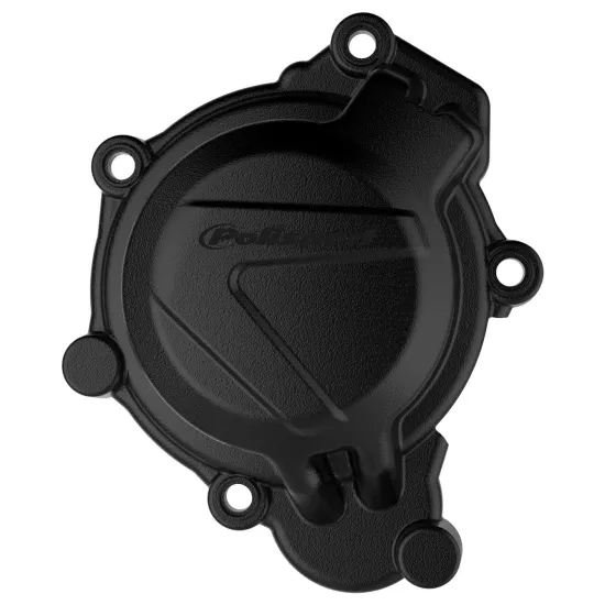 Polisport Black Ignition Cover Guard for Husqvarna TC 125 2016-2020