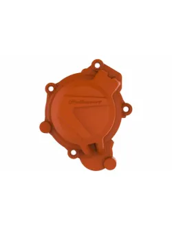 Polisport Ignition Cover Guard - Orange for Husqvarna TC 125 (2016-2020)