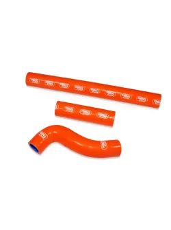 SAMCO SPORT RADIATOR HOSE KIT SILICONE ORANGE KTM99-OR