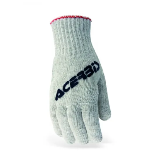 ACERBIS Cotton Gloves - White AC 0006689.030