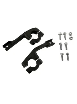 Acerbis Plastic Mounting Kit Uniko Vented - Black AC 0010987.090